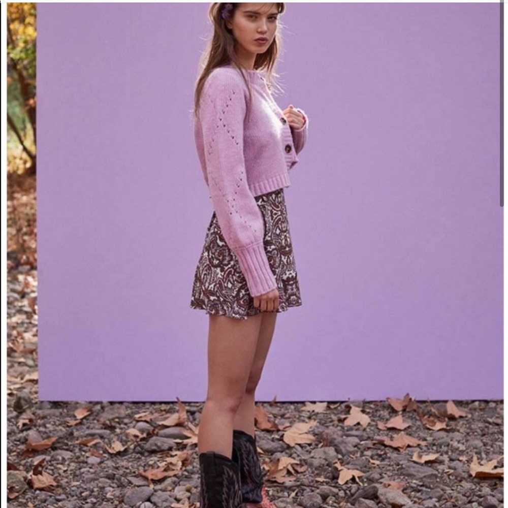 Host Pick For Love and Lemons Mia Pointelle Sweater Small - Picture 4 of 11